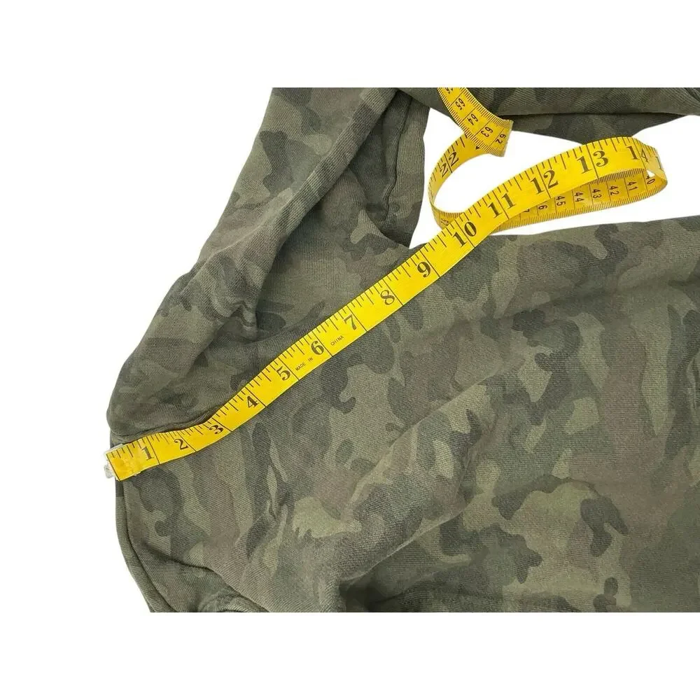 Zara Open Cardigan Hoodie Camouflage Women’s Size Medium - Picture 8 of 11